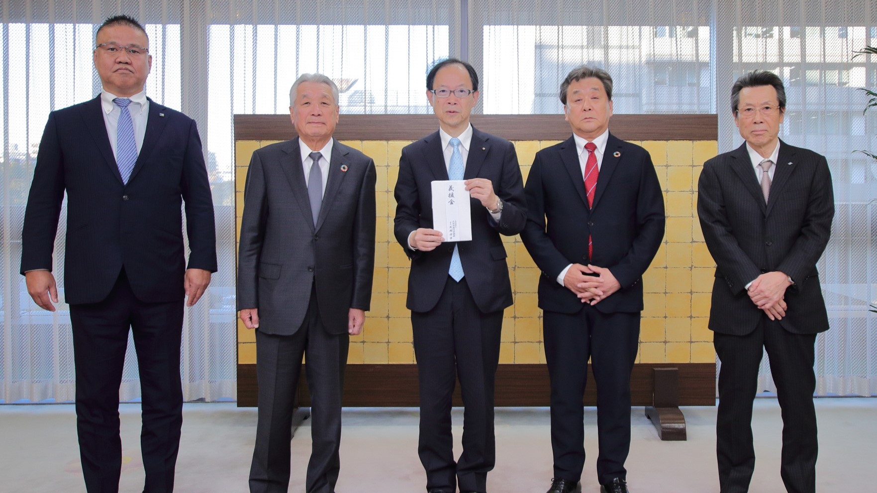 県建設業協会が佐賀関火災で義援金